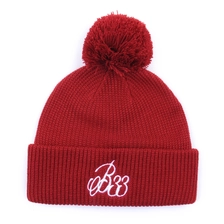 porcelana sombreros de invierno gorro con pom de piel, gorro personalizado no mínimo fabricante
