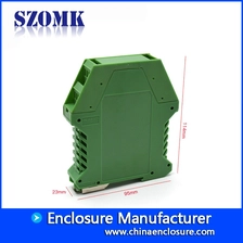 China 114*95*23mm ABS Material Din Rail Plastic Enclosure Control Box for electronic device/AK-DR-37 manufacturer