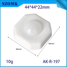 China 44*44*22mm Smarthome enclosures switch controller housing infrared intelligent sensor light sensing housing  AK-R-197 manufacturer