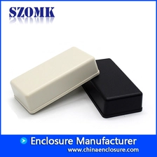 China 81*41*20mm Chinese supply black color plastic standrard enclosure electric pcb design connector project box/AK-S-104 manufacturer