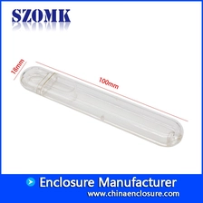 China 8x18x100mm High Quality ABS Plastic Junction Enclosure from SZOMK for usb/AK-N-50 manufacturer