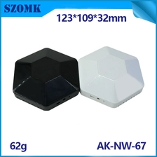 China ABS infrared wireless router AP smart gateway home controller enclosure AK-NW-67 Hersteller