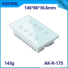 porcelana Inyección de ABS PLÁSTICO Caja electrónica OEM Conectores Conectores Caja de conexiones Cubiertas moldeadas a prueba de polvo AK-R-175 fabricante
