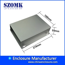 중국 Aluminium enclosure electronic with metal bracket case for project box 제조업체
