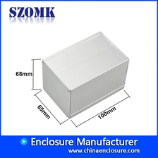 China Aluminium doos behuizing voor elektronische projecten Voedingseenheden Versterkers 68x65x GRATIS mm fabrikant