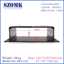 중국 Anodizing Extruded Electrical Enclosure Aluminum PCB Box Junction Housing 제조업체