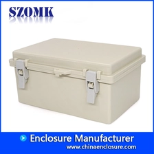 China China abs plastic IP65 waterproof hinge cover type 290X190X140mm project box supply/AK-B-F52C manufacturer