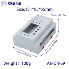 중국 DIN 레일 프로젝트 박스 전자 인클로저 AK-DR-69 제조업체