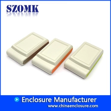 China Hot sell abs plastic handheld enclosure for electrical products/AK-H-37a/141*76*36mm manufacturer
