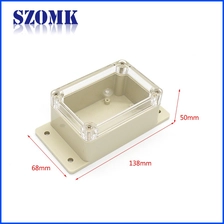 China IP65 ABS Plastik wasserdichte Verbindung Gehäuse Box / AK-B-FT14 Hersteller