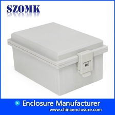 China IP65 waterproof hinged enclosure for circuit board 175*125*85mm plastic box for electronics project junction housing AK-01-36 manufacturer
