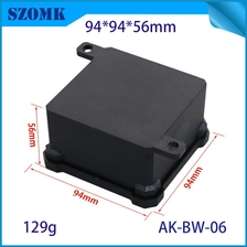 Китай IP68 Пластиковая водонепроницаемая коробка ПК Flame Saturardant VI Outdoor Waterpronation Box 94*94*56 мм AK-BW-06 производителя