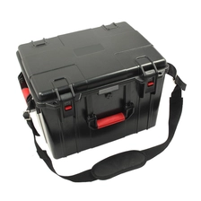 China Kunststoff tragbaren Werkzeugkoffer Instrument Aufbewahrungskoffer für die Holzbearbeitung Elektriker Reparatur AK-18-08 460 * 380 * 320mm Hersteller