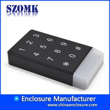 China New design plastic door access enclosure with keypad and led light line 100*55*17mm AK-R-137 fabricante