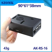 China Raspberry Pi 3 Case Offizieller Lüfterbildschirm und Laserschnitt 3 A + GAMEBOY RPI Laptop 3A XL Kühlkörper Bester Nullkastenkühlung Passiv AK-RS-16 Hersteller