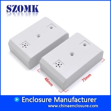 China SZOMK non-standard customized housing abs plastic junction enclosure manufacturer AK-N-57   75*48*21mm manufacturer
