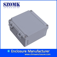 China Shen Zhen high quality custom die cast aluminum  enclosure ak-aw-31 160*160*85mm for industrial manufacturer