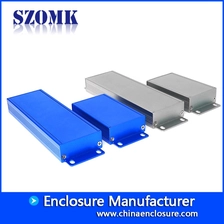 porcelana Shenzhen supplier extruded aluminum enclosure amplifier shell plc power switch box size 50*21*150 fabricante