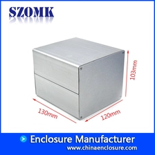 Cina involucro del dispositivo elettronico in alluminio per apparecchiature elettriche con 103 * 120 * 130 mm produttore