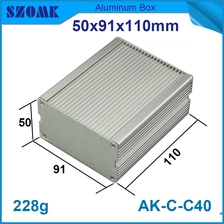 porcelana custom industries extruded aluminum enclosures for electronics AK-C-C40 50*91*110mm fabricante