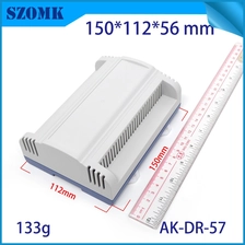 중국 electronic box enclosure din rail enclosure ABS plastic for electronic device 150*112*56 mm 제조업체