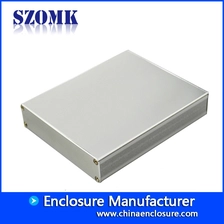 China caixa de junção de alumínio feita sob encomenda do equipamento eletrônico para o PWB AK-C-B59 24 * 102 * 120mm fabricante