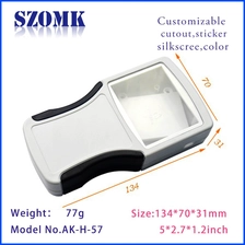 Chine boîtier en plastique ABS avec écran LCD / AK-H-57/134 * 70 * 31mm fabricant