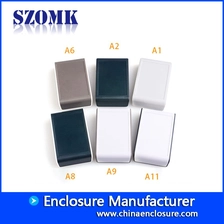 China kunststoff elektronische pcb gehäuse industrie kunststoff anschlussgehäuse mit 19 * 50 * 80mm Hersteller