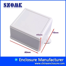 China Kunststoffgehäuse Elektronik Wandmontage Kunststoff Verteilerkasten AK-W-14, 80x75x45mm Hersteller