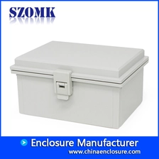 China szomk PCB Electronic Project Waterproof Hinge Enclosure AK-01-37 200*150*100mm Waterproof Device Enclosure Box manufacturer