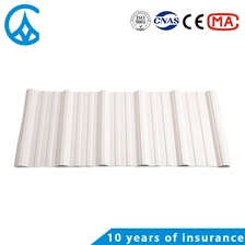 Chine Feuille de toit en plastique UPVC léger ZXC pour toiture de maison fabricant