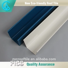 Chine Petite gouttière d'eau de pluie en plastique PVC ZXC fabricant