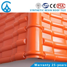 Chine Tuile de toit en résine synthétique ASA des fabricants chinois ZXC avec une bonne résistance au feu fabricant