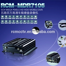 中国 China DVR manufacturer 3g sim card mobile dvr with gps tracker 5 channel cctv car dvr camera メーカー
