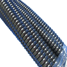 China 12 Kern 24 AWG 26 AWG verseiltes blankes Kupfer blankes PU-Farbspiralkabel Dehnlänge 5 Meter Hersteller