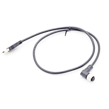 China 2 Meter schwarzer PVC M8 M12-Stecker 4 5 Pin mit USB-Kabeln Hersteller