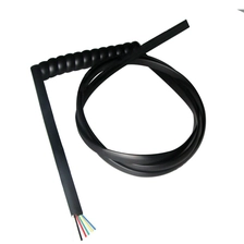 China 4-adriger PVC-Isolationsmantel 28 26 AWG verzinnter Kupferdraht 6p4c 4p4c Spulenkabel Hersteller