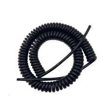 China Schwarz 7 8 9 Ader 22 AWG Litze aus verzinntem Kupferdraht Spiralkabel Länge 5 M Hersteller