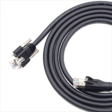 Chiny Blokada CAT6A GigE kable RJ45 śrubę producent