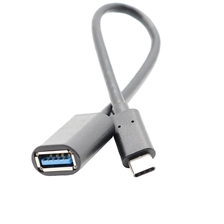 China High speed USB 3.0 female cable to USB 3.1 type c type pvc cable manufacturer