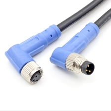 China M8 3 4 5 6 8-poliger Stecker Ein gerade rechtwinkliges PVC-PUR-Jackenkabel mit Stecker und Buchse Hersteller
