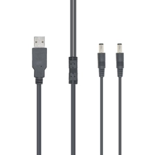 Chiny USB Y Splitter Męski do kabla przewodu zasilającego DC producent