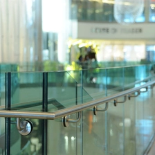 China 17,52 mm transparente Balustrade aus gehärtetem Verbundglas, Haltegriffe aus gehärtetem Verbundglas (884), Zaungeländer aus gehärtetem Verbundglas Hersteller