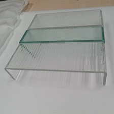 China China U-Glas-Fabrik machte sichere Eigenschaft U-Kanal-Dekorglas Hersteller