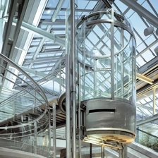 China Customized 5+5mm 6+6mm PVB SGP laminated safety glass elevator lift manufacturer China manufacturer