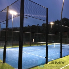 Chine Fabricant professionnel pour terrain de padel en verre, verre de padel stratifié trempé de 13,52 mm, prix de padel de tennis en verre trempé transparent de 10 mm 12 mm fabricant