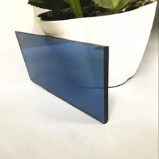 porcelana Proveedor revestido reflexivo del vidrio del color del precio al por mayor 6m m azul marino Chinaa fabricante