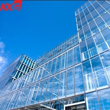 China Facade window double glazing units manufacturer energy saving low E coating insulated glass curtain wall manufacturer