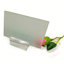 China 11.14mm frosted tempered laminated glass, 5+1.14+5 acid etched toughened Laminated glass, 553 frosted PVB laminated glass manufacturer