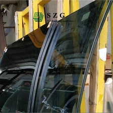 Chiny 11.52mm niebieskie, hartowane szkło hartowane Ford, 554 niebieskie, wygięte szkło hartowane, 11.52 mm bezpieczne szkło hartowane Ford producent